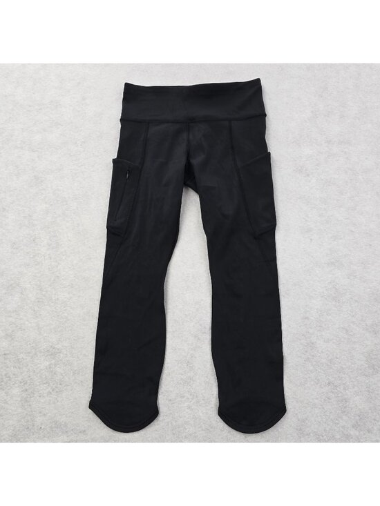 Athleta Pants - Athleta Ankle Cropped Leggings Size Small Black Activewear Athleisure 54023